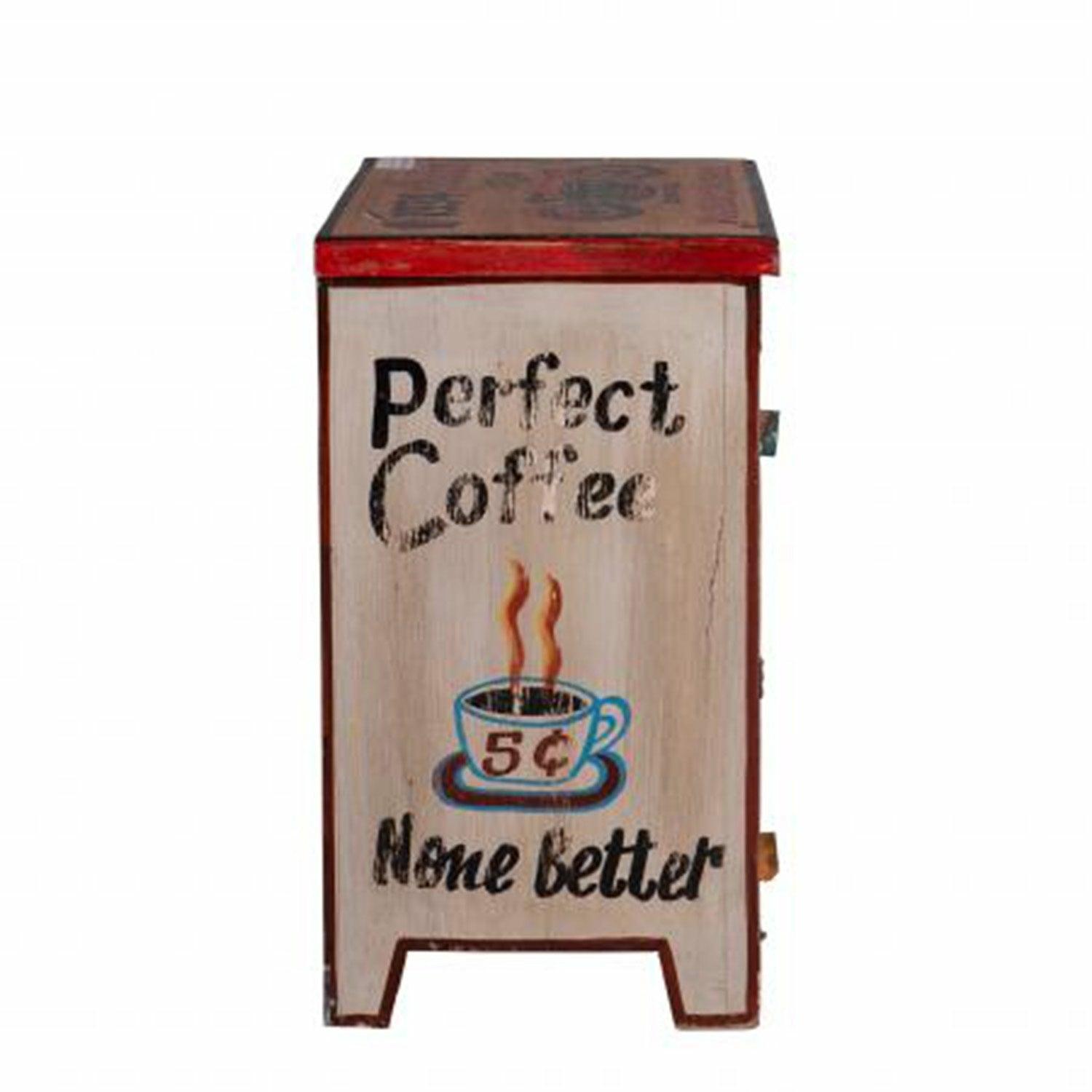 Curated - Vintage Style Hand Painted Cabinet