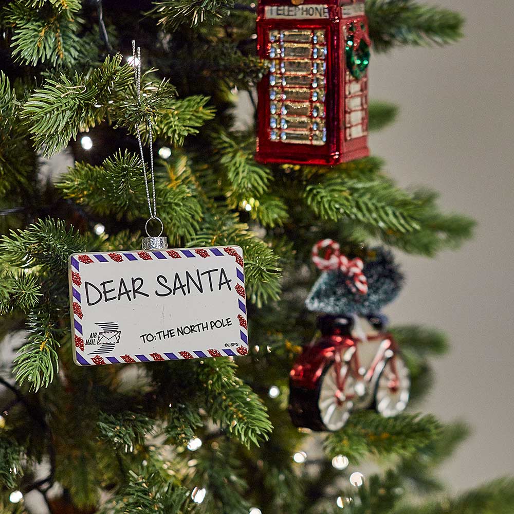 Dear Santa Letter Bauble