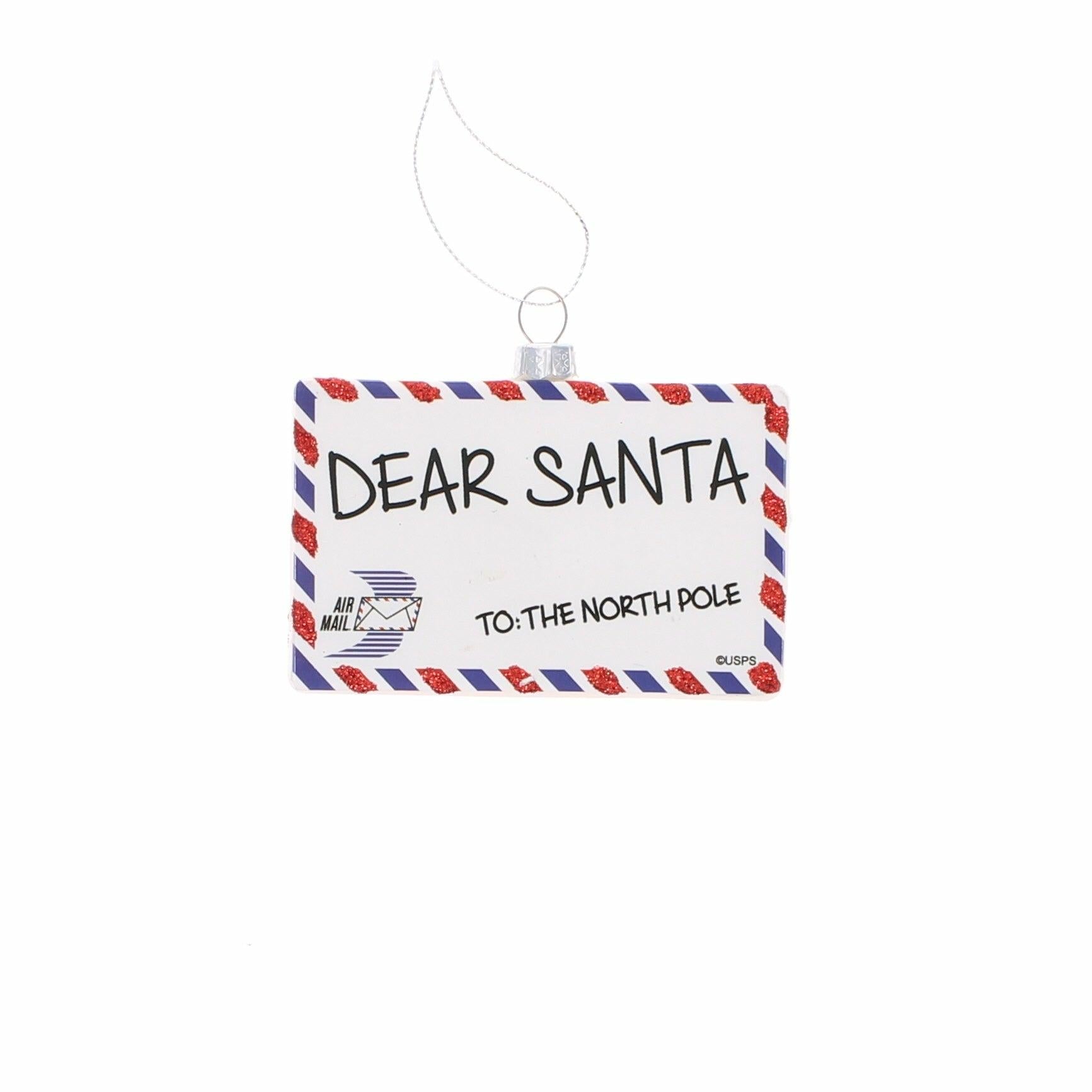 Dear Santa Letter Bauble