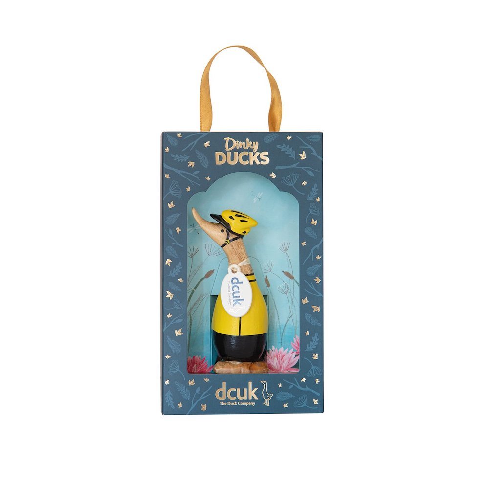 Dinky Duck Cyclists Yellow Jersey
