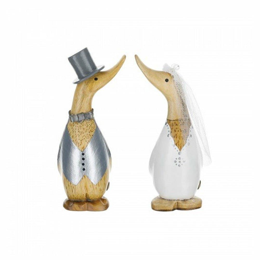 Dinky Wedding Duck Bride,Groom