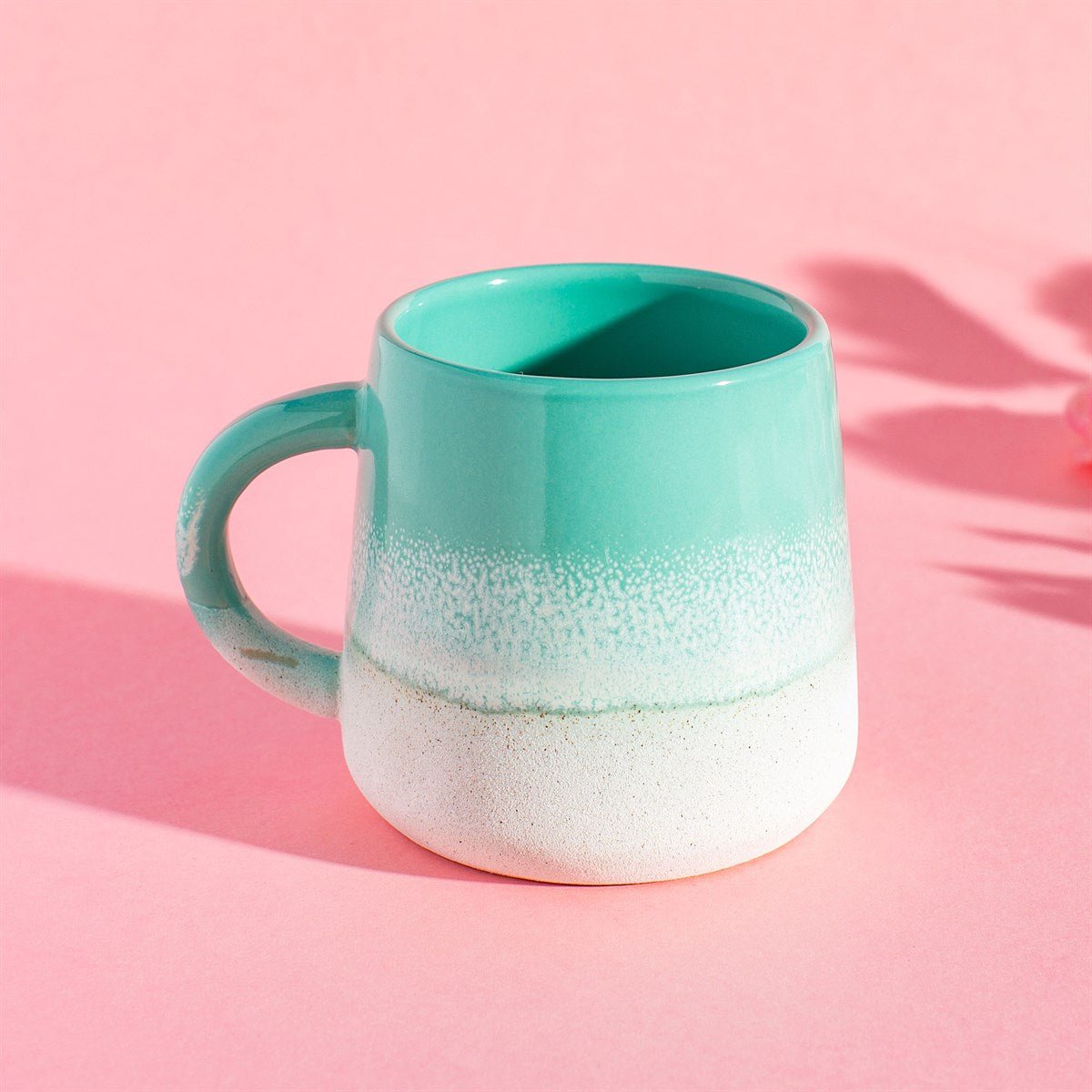 Dip Glazed Mint Green Mug
