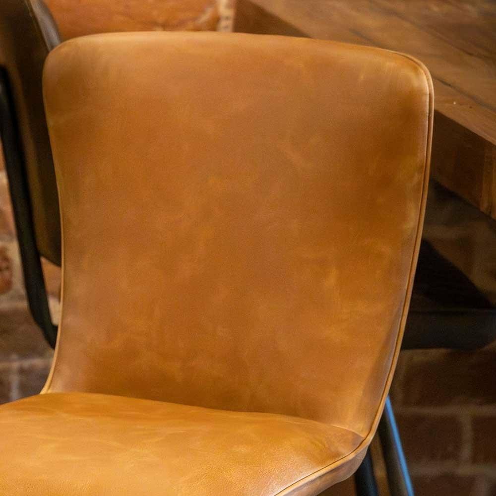 Elizabeth Dining Chair Tan Faux Leather,Grey Faux Leather