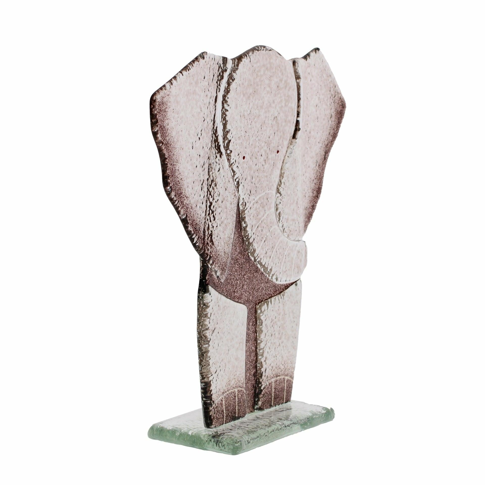 Ellie the Elephant Glass Ornament