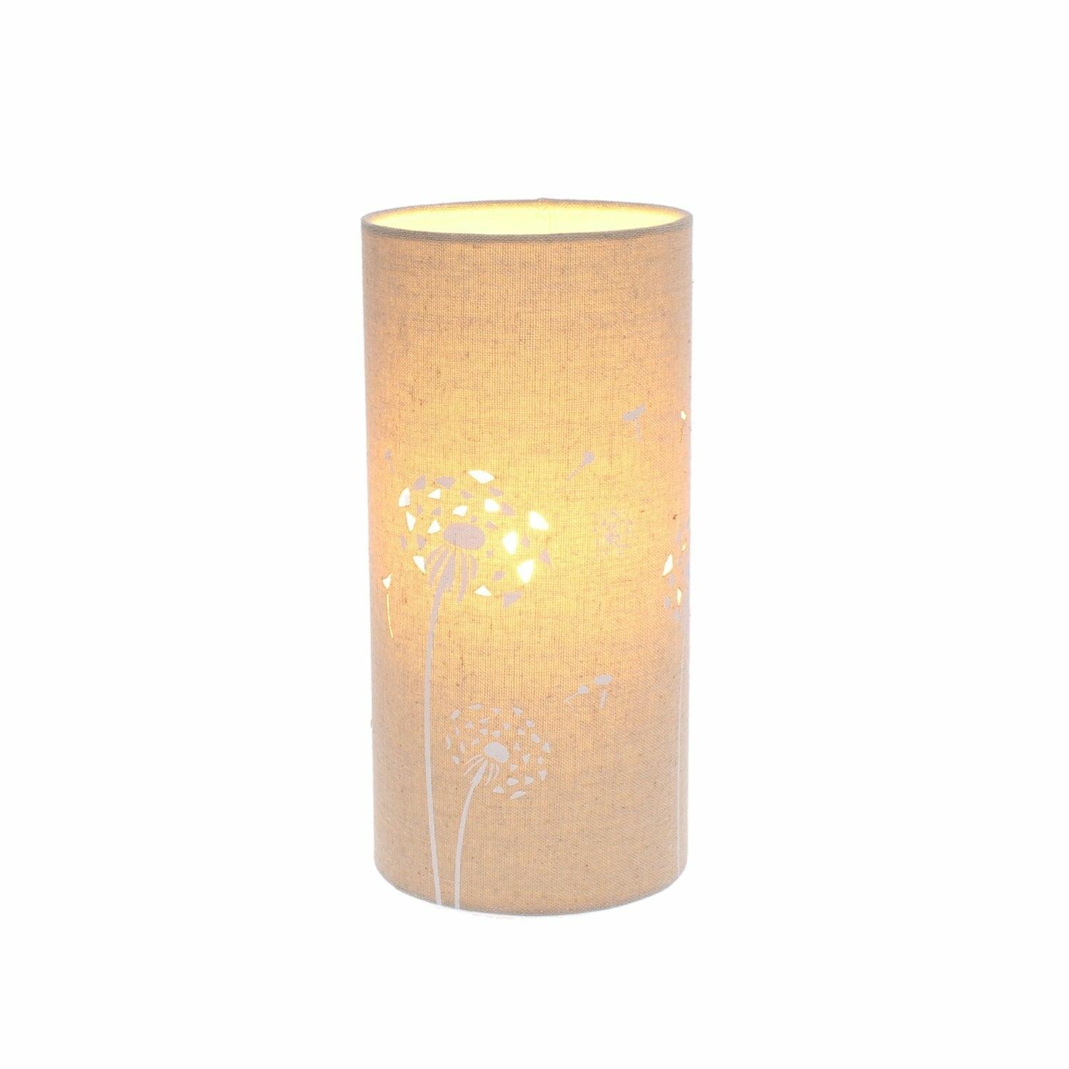 Fabric Lamp, Dandelions