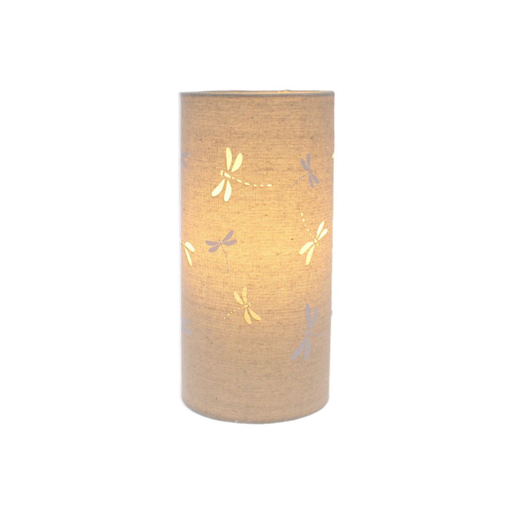 Fabric Lamp, Dragonflies