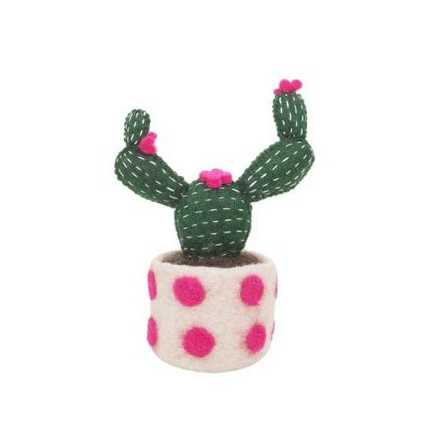 Felt Cactus Decorations, Assorted