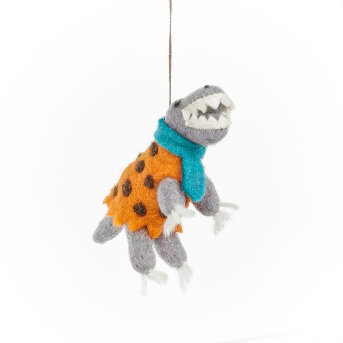 Felt Dinosaur Hanging Decoration