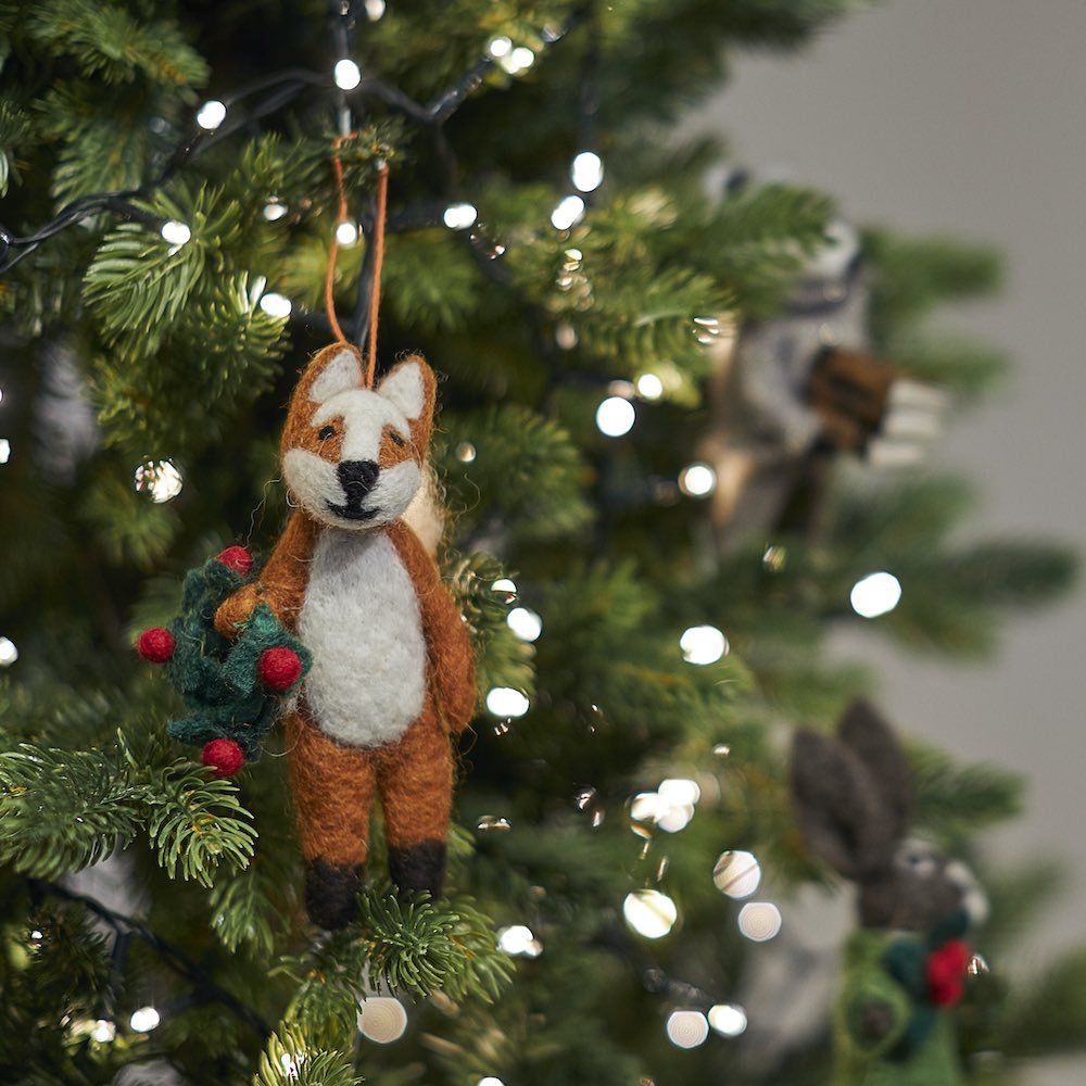 Felt Festive Fox