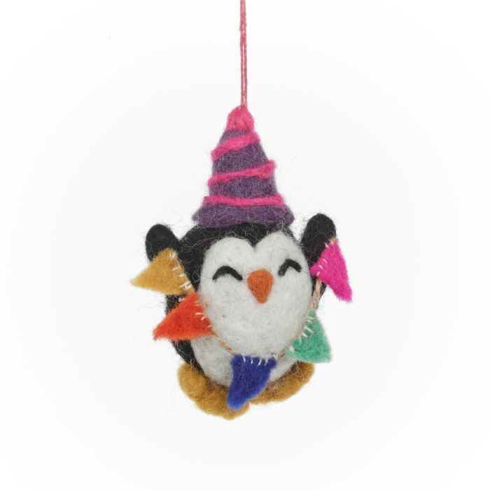 Felt Party Penguin