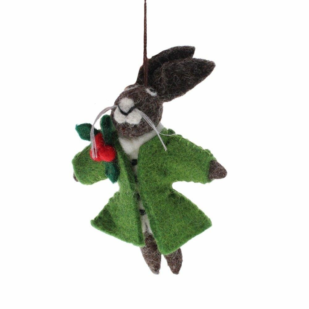 Felt Hare Decoration