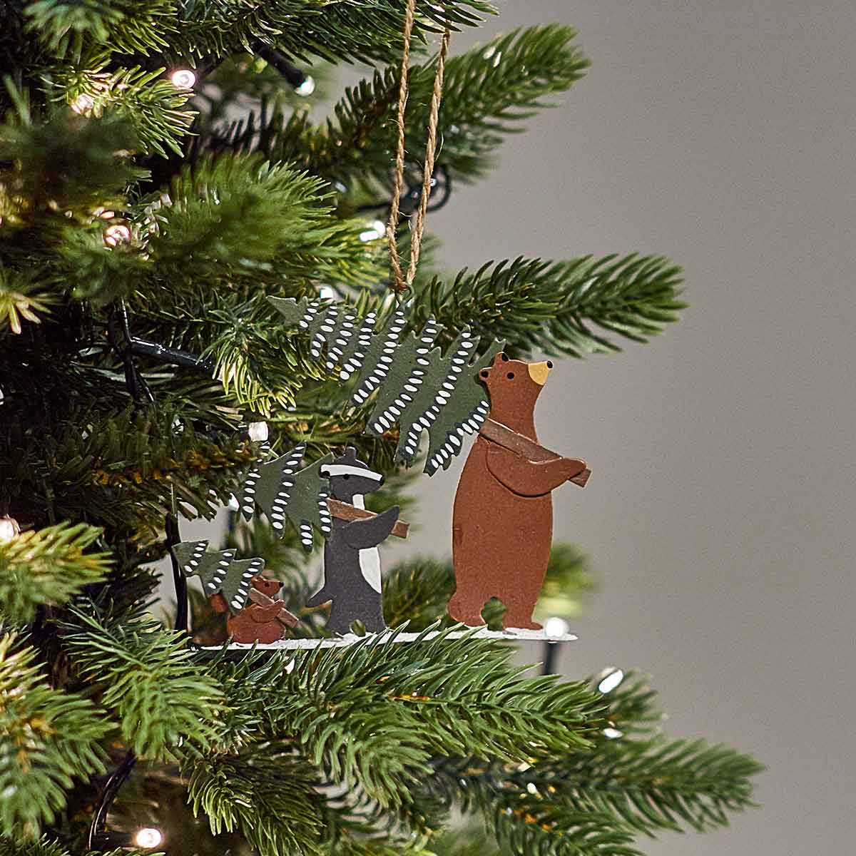 Fetching the Tree Hanging Decoration