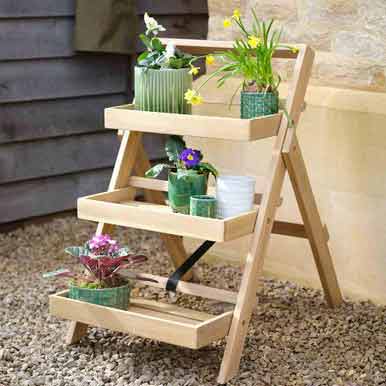 Folding Plant Stand Large,Small