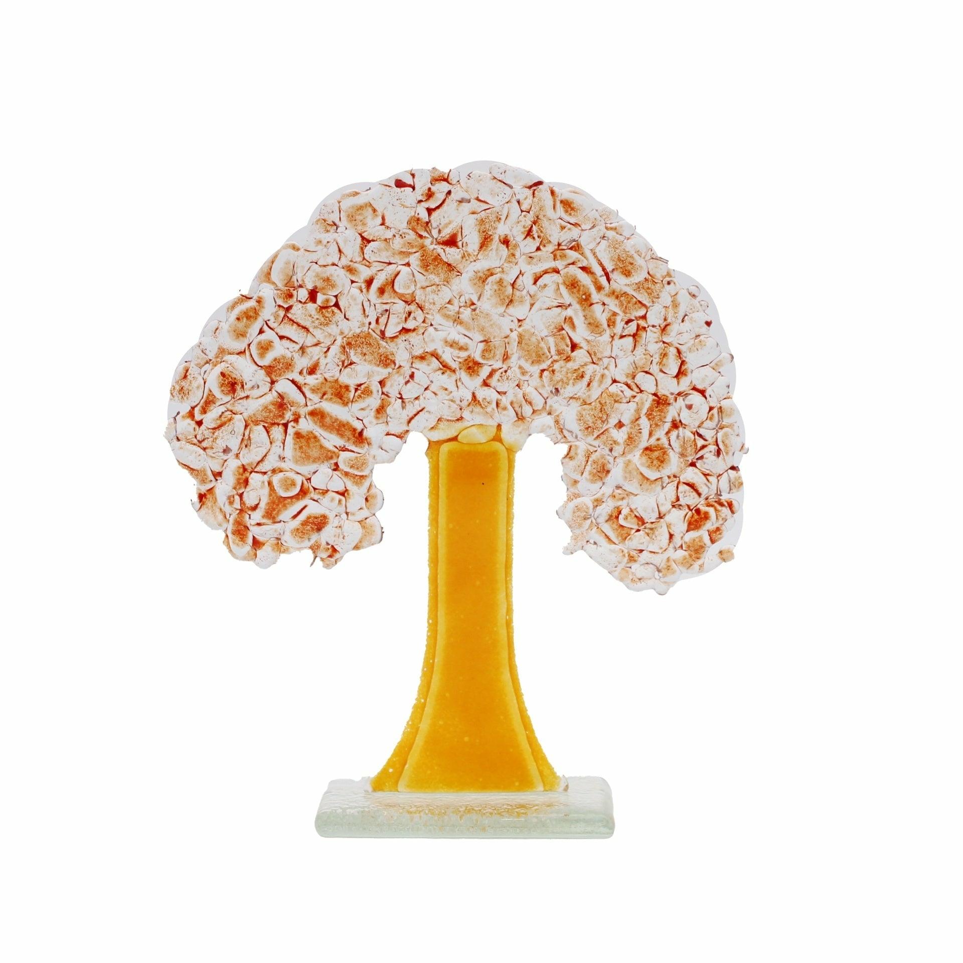 Fused Glass Tree, Autumn