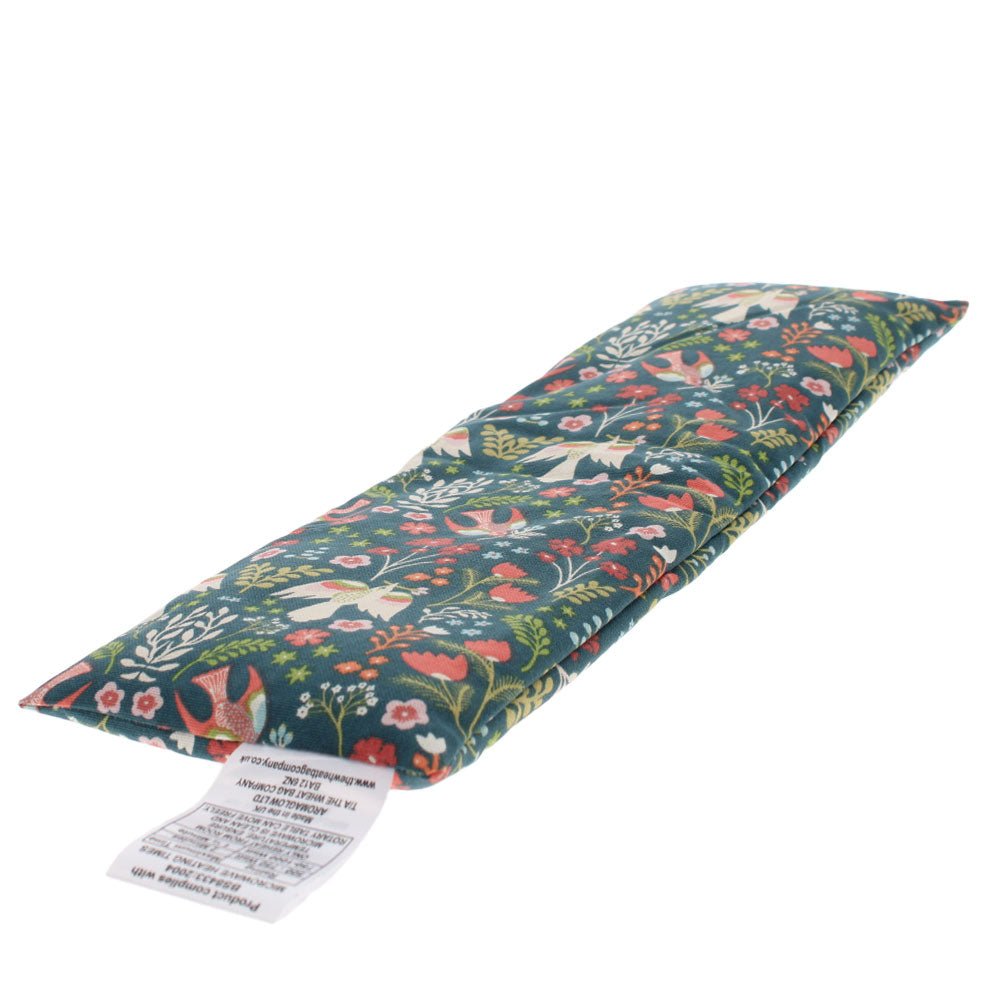 Garden Fern Green Cotton Wheat Bag, Lavender Scented