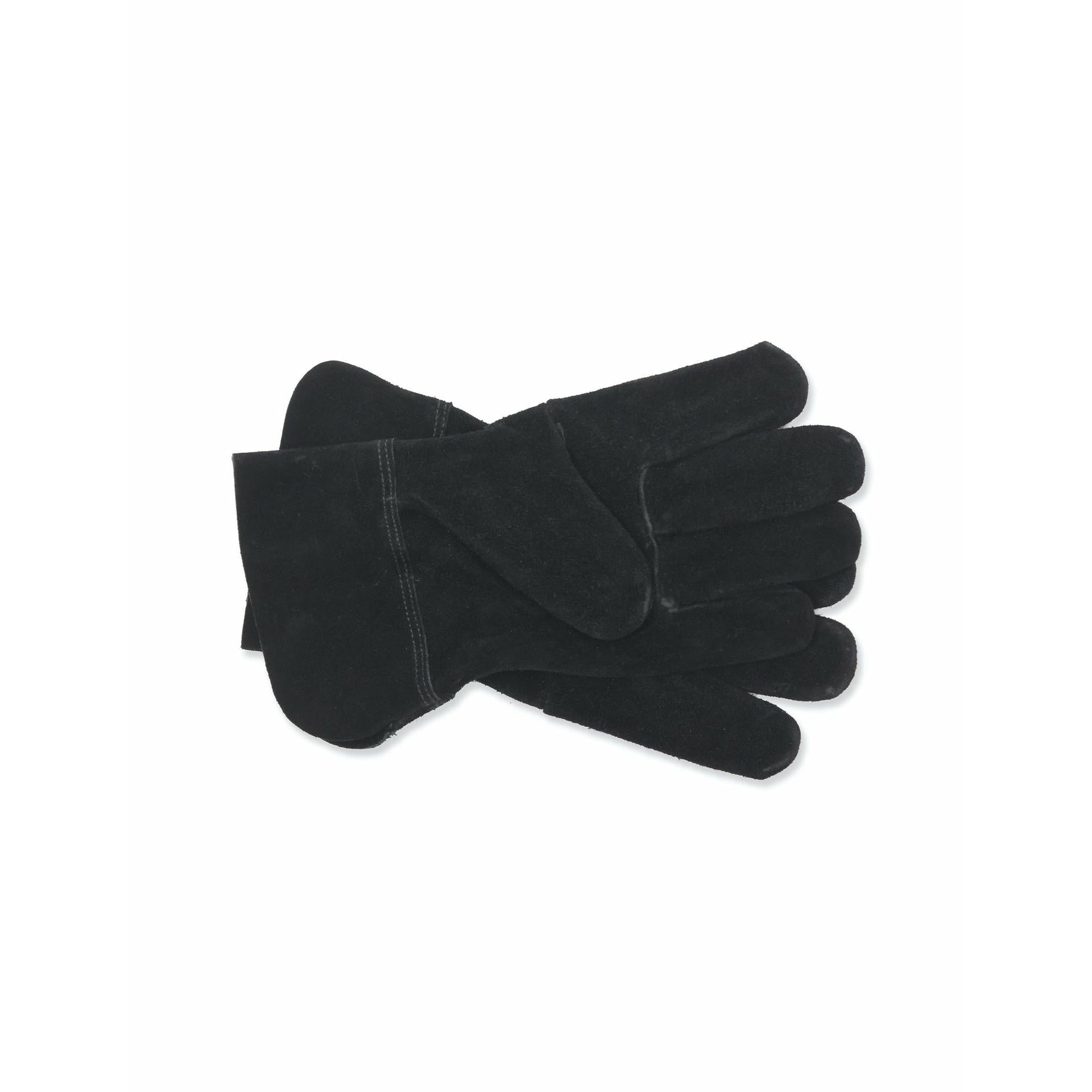 Gardening Gloves in Black Suede