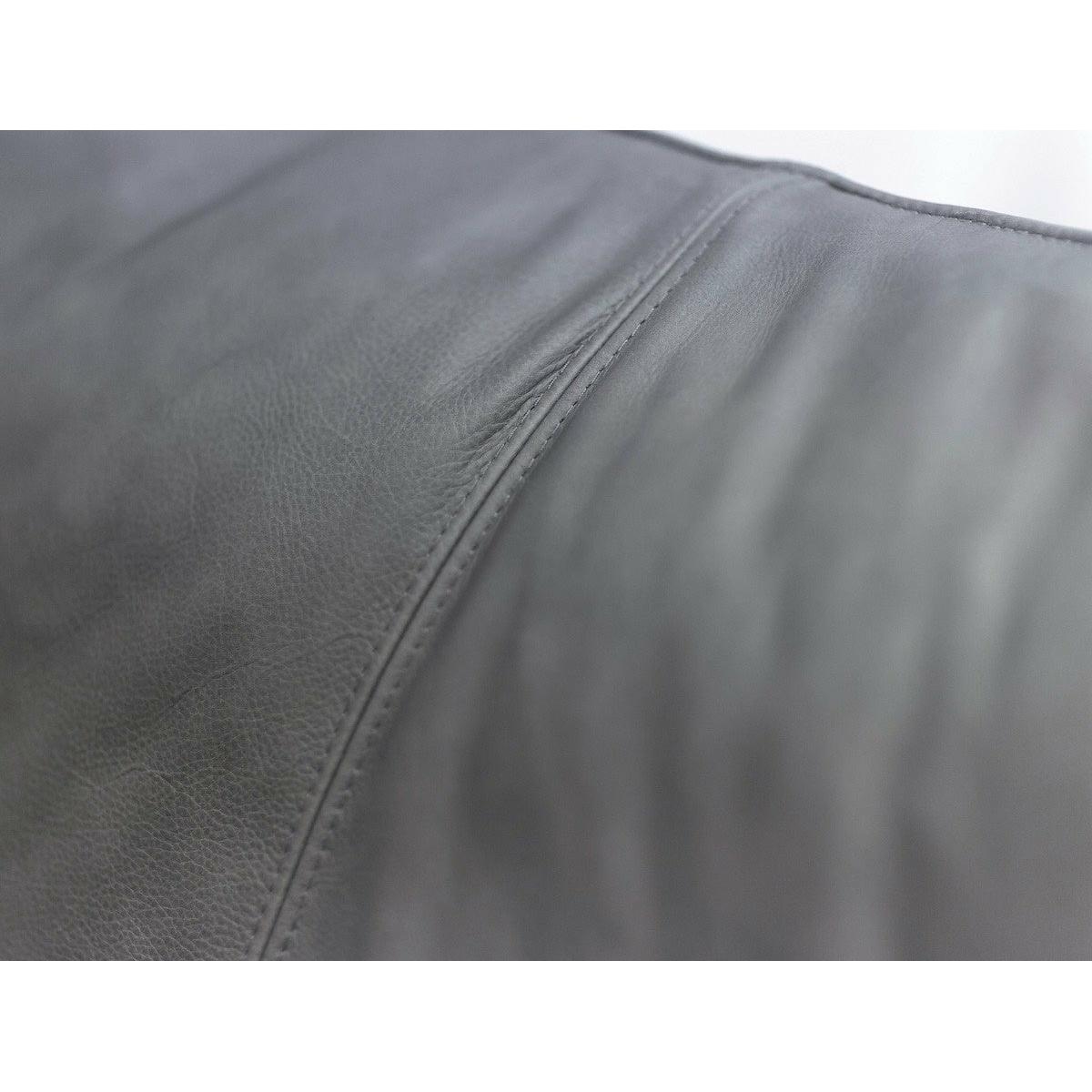 Gaucho Swivel Chair in Rancho Steel Leather