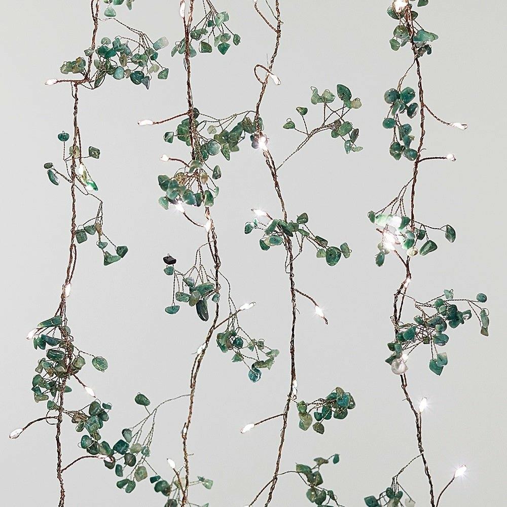 Gemstone Green Light Chain