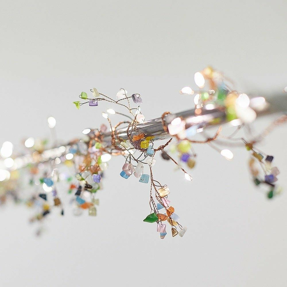 Gemstone Multicoloured Light Chain