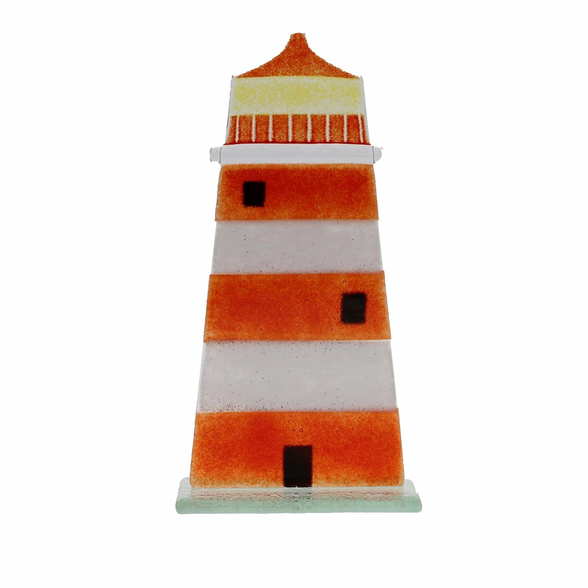 Glass Lighthouse (assorted colours)