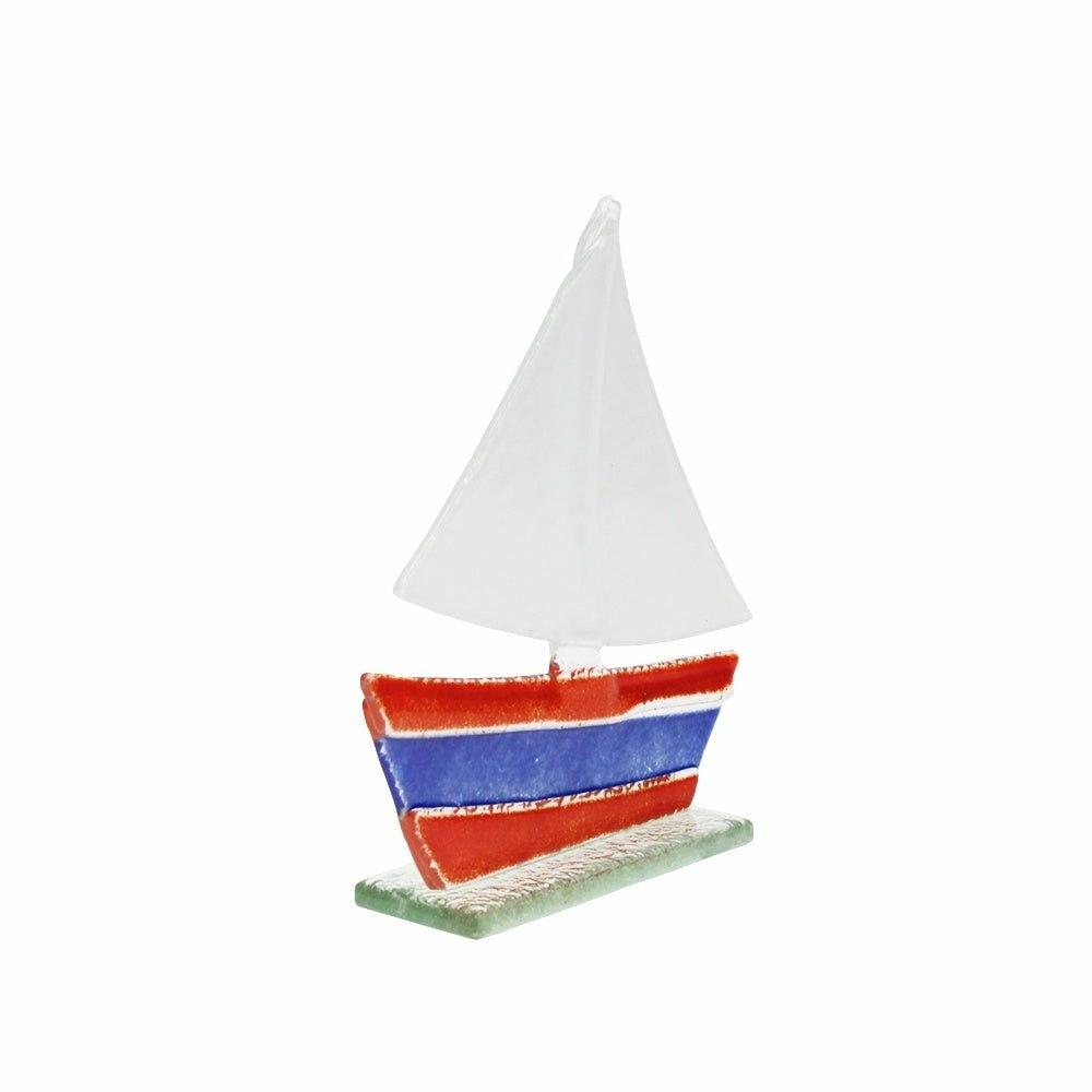 Glass Yacht, Red White and Blue