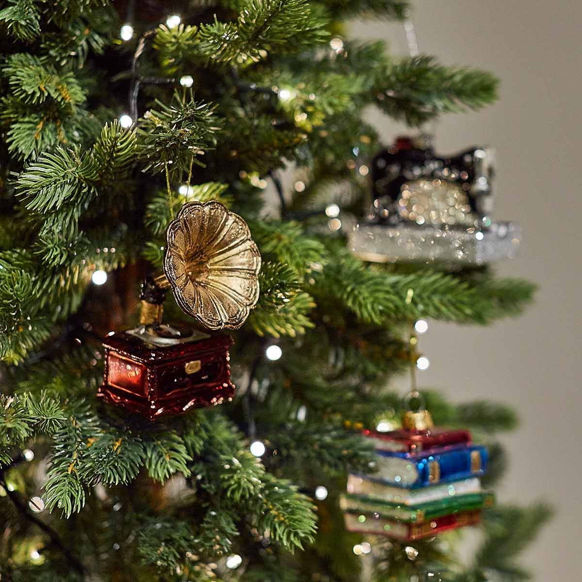 Gramophone Shaped Bauble