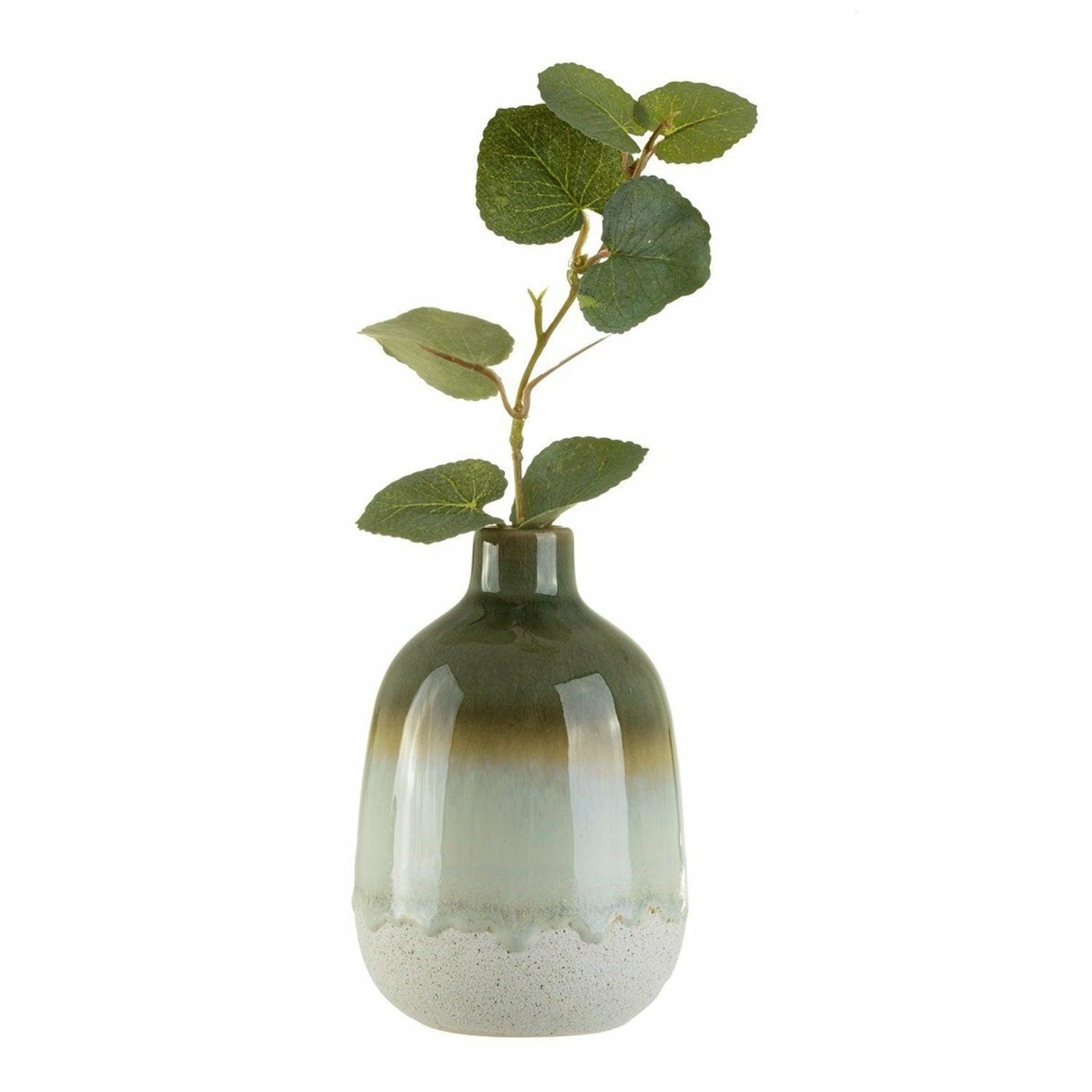 Green Bohemian Vase