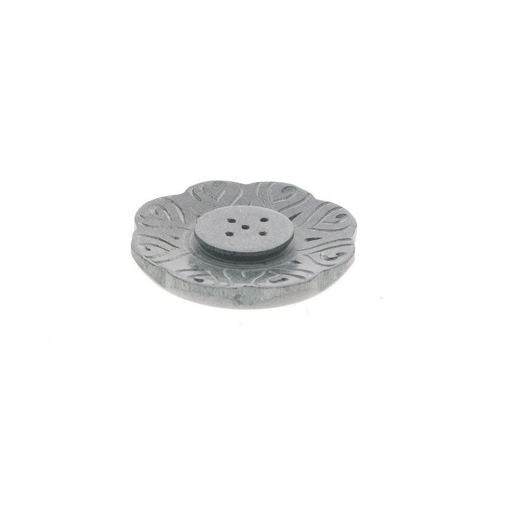 Grey Incense Holder Plate, Assorted Patterns