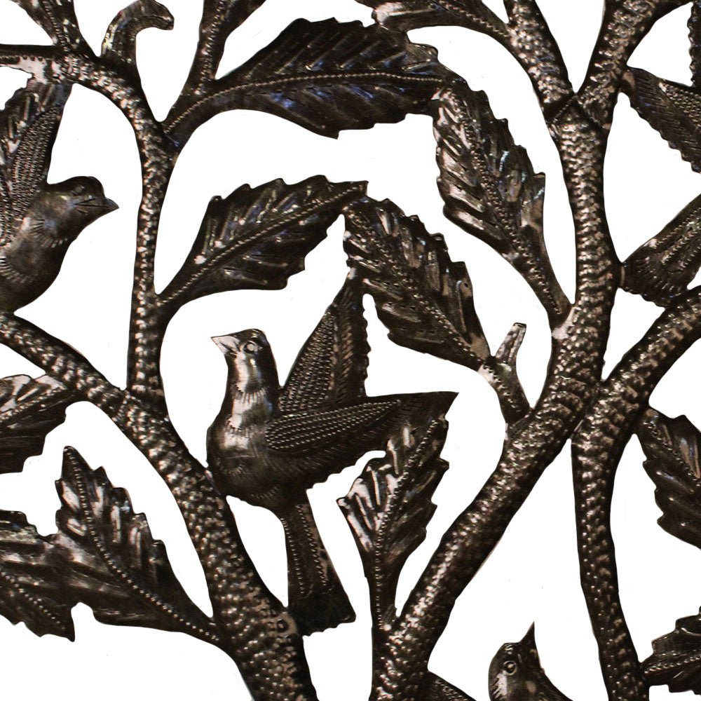 Haitian Metal Wall Art, Aviary