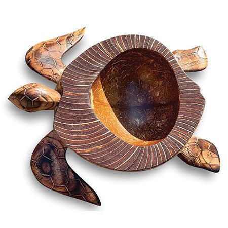 Hand Carved Turtle Bowl