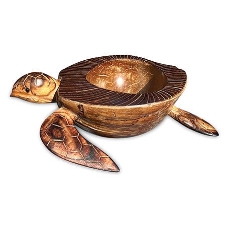Hand Carved Turtle Bowl