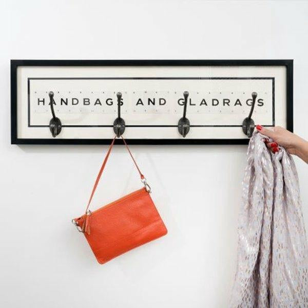 Handbags and Gladrags Vintage Card Coat Hook