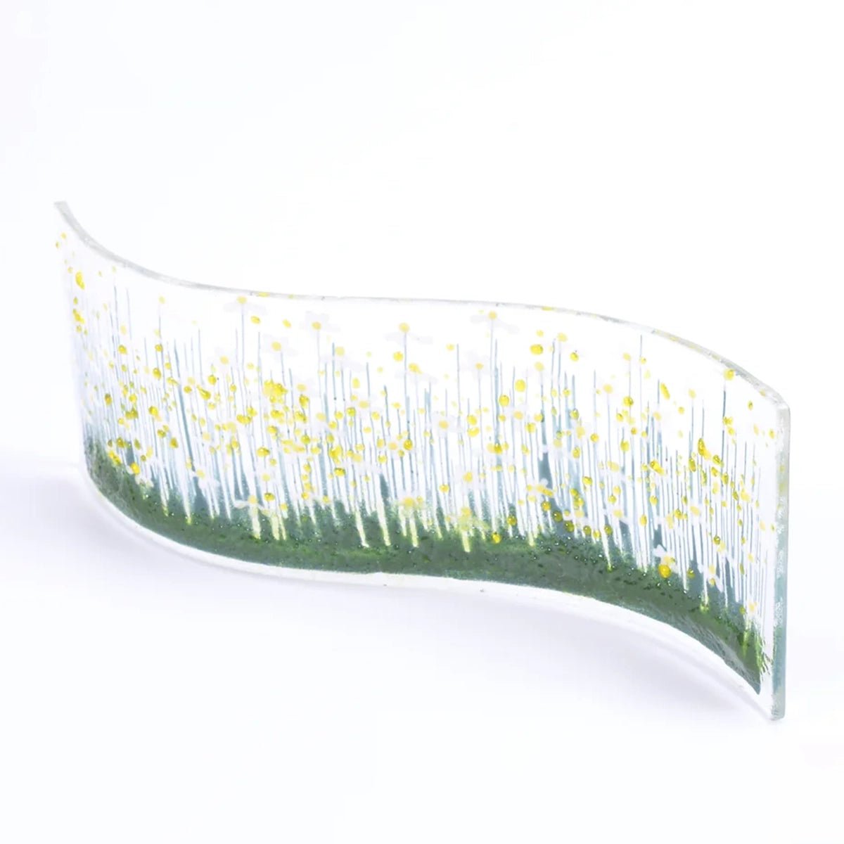 Handmade Glass Daisy Wave