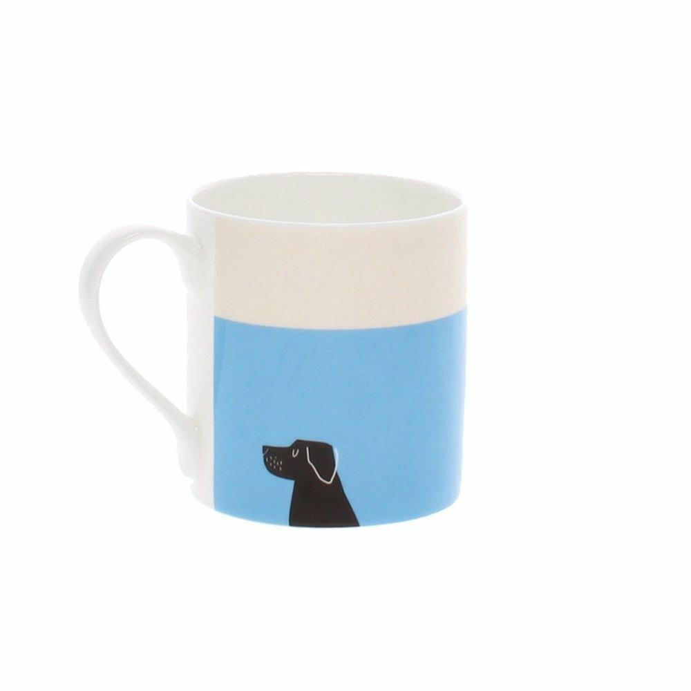 Happiness is Having a Black Lab Mug, Turquoise