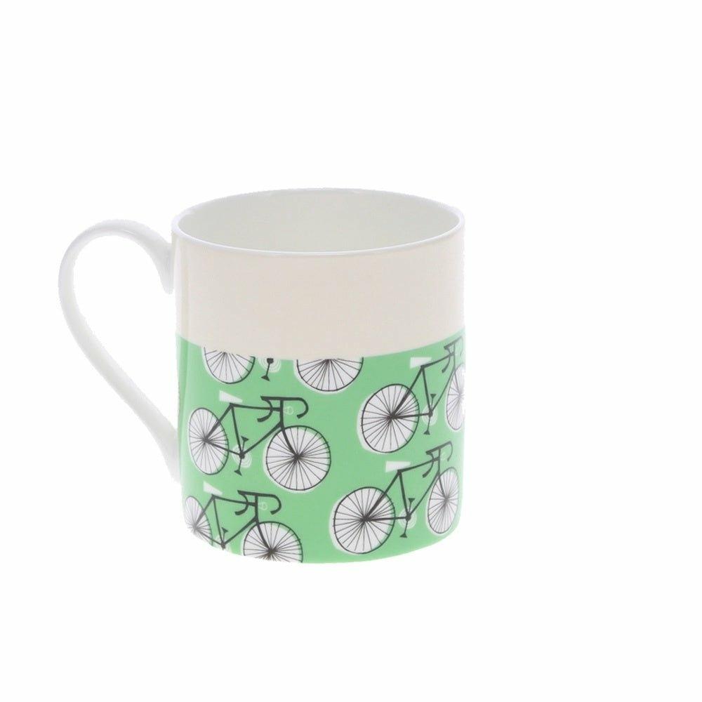 Happiness is Riding a Bike Mug, Green
