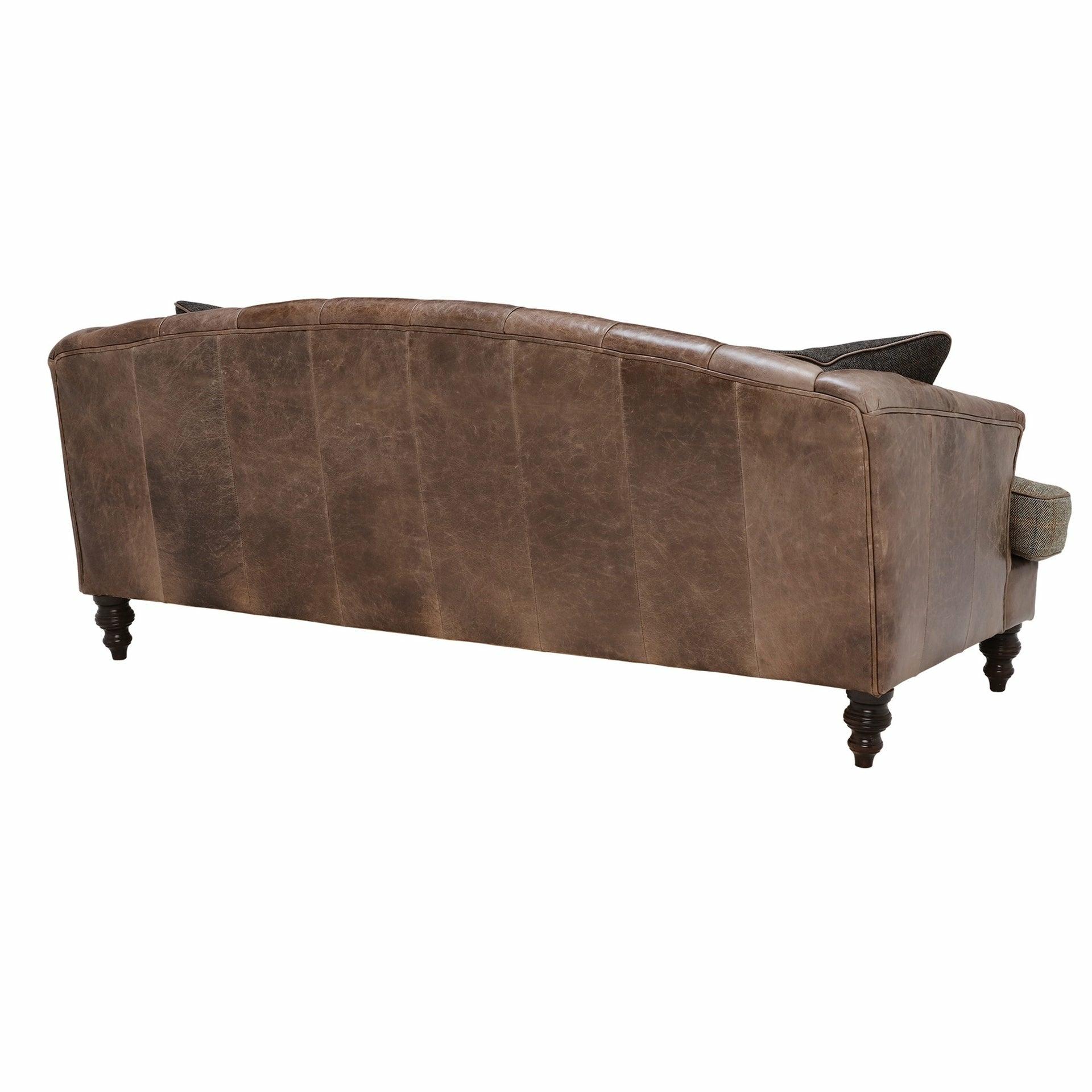 Harris Tweed Dalmore Sofa Midi (Large) / Autumn Leaves Brown / Bracken Herringbone,Midi (Large) / Autumn Leaves Brown / Cerulean Highland Herringbone,Midi (Large) / Autumn Leaves Brown / Heather,Midi (Large) / Autumn Leaves Brown / Loden Herringbone,Midi (Large) / Autumn Leaves Brown / Peat Herringbone,Midi (Large) / Autumn Leaves Brown / Willow Herringbone,Midi (Large) / Autumn Leaves Brown / Winter Check,Midi (Large) / Brompton Tan / Bracken Herringbone,Midi (Large) / Brompton Tan / Cerulean Highland Herr