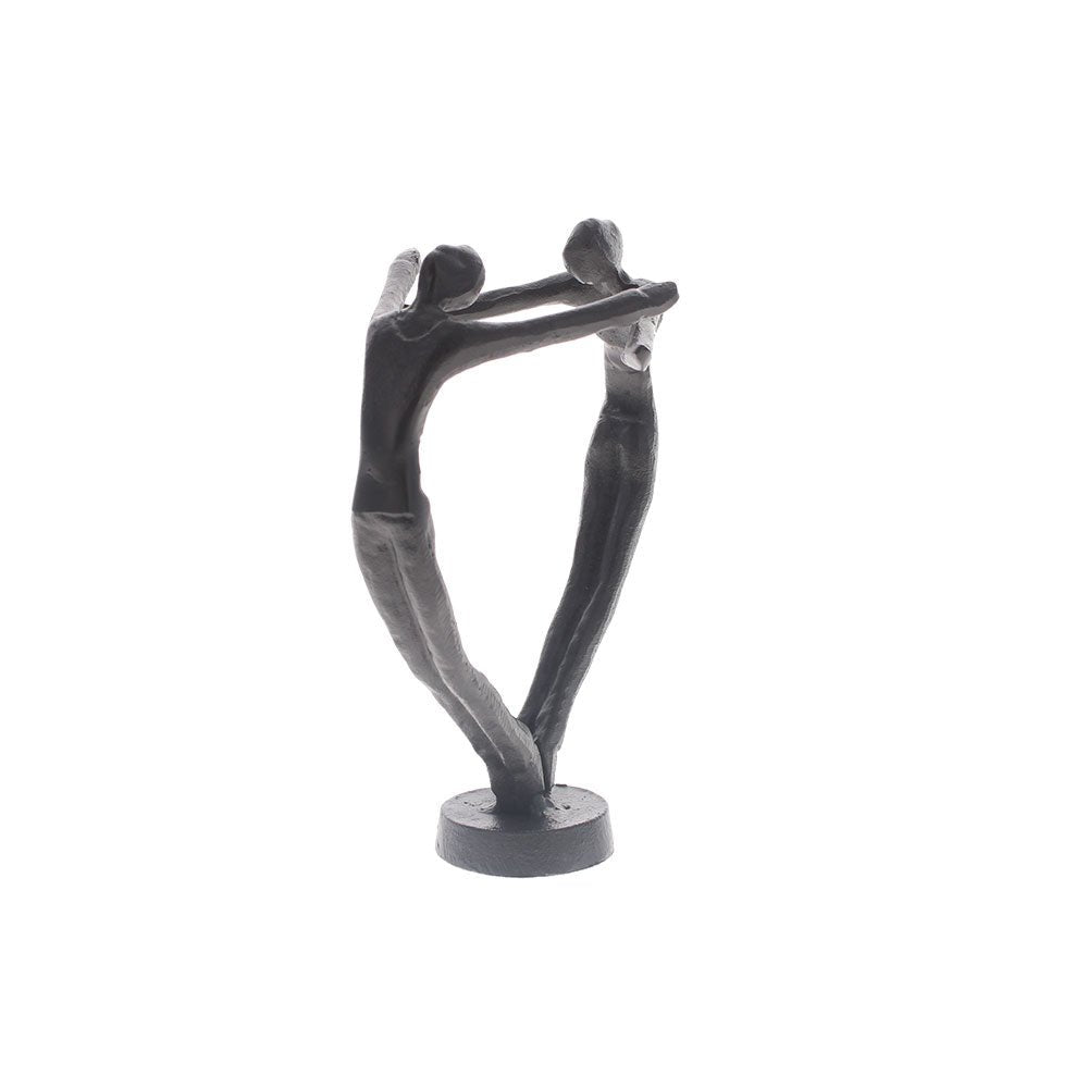 Heart Couple Sculpture