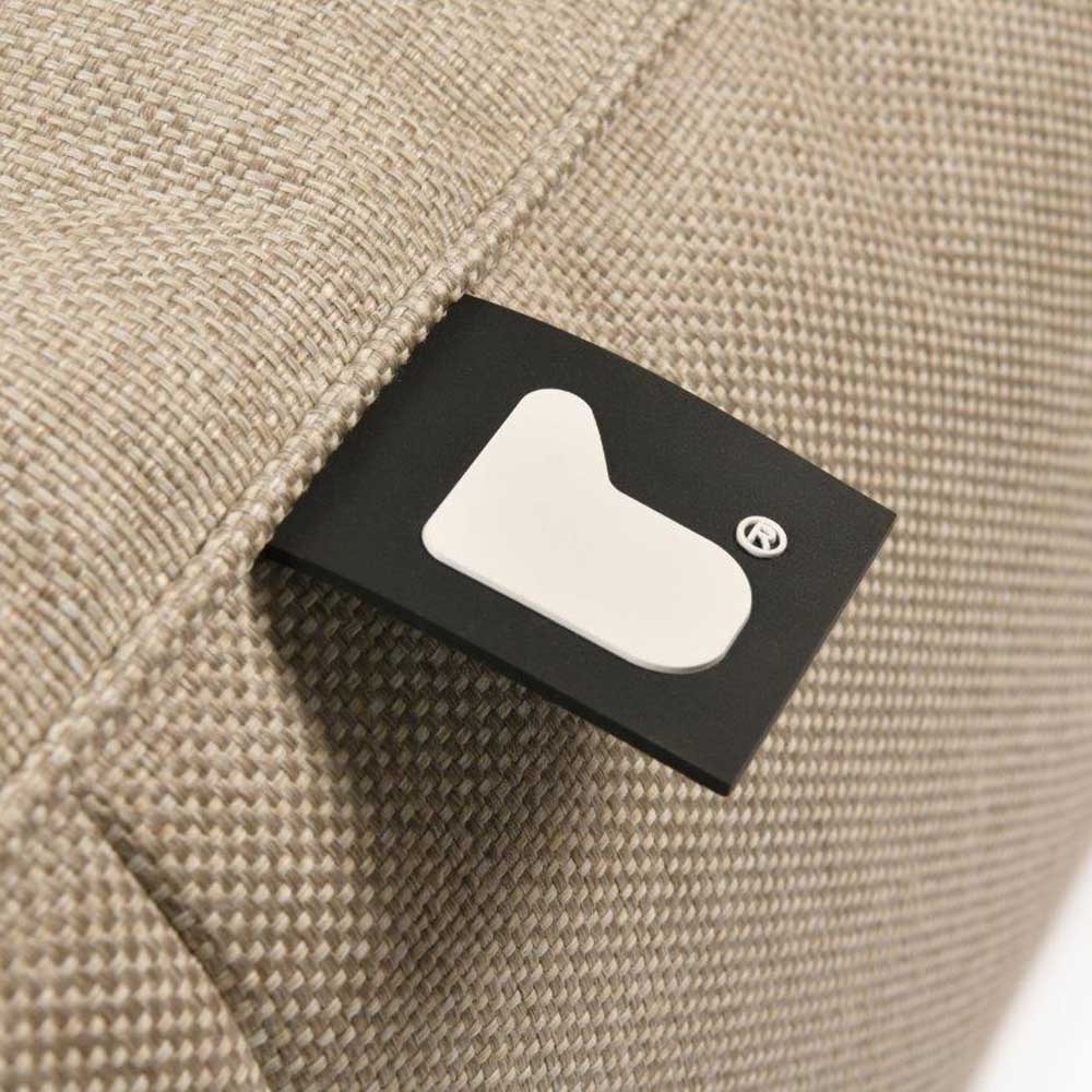 Indoor/Outdoor Double B-Chair Ecru,Charcoal