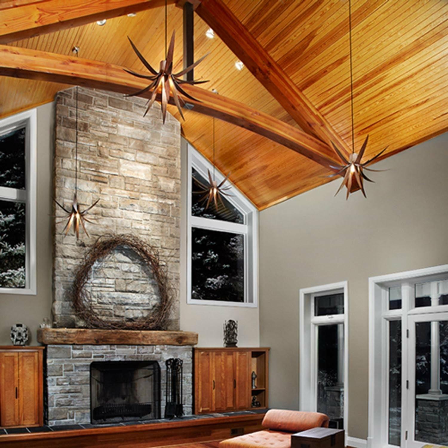 Iris Pendant Light Large / Oak,Large / Walnut,Small / Oak,Small / Walnut