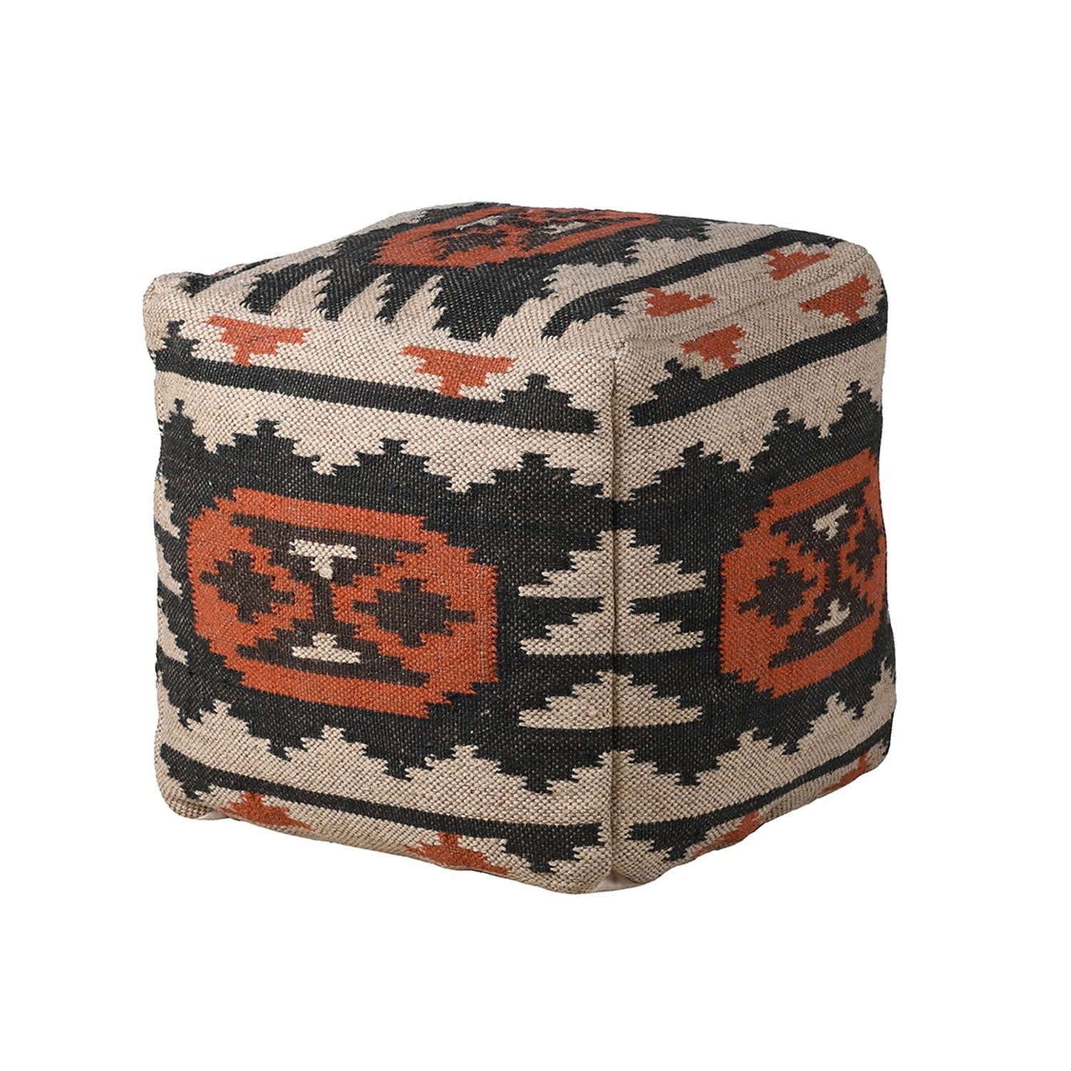 Kilim Atlas Pouffe
