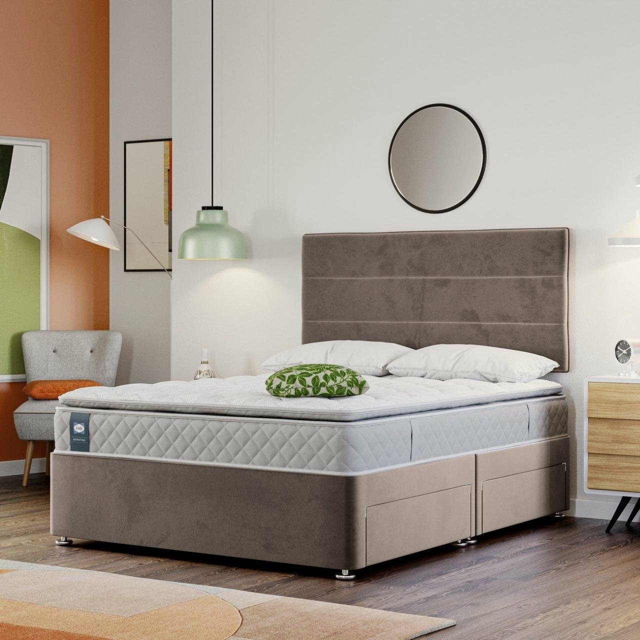 Sealy Advantage Kingsley Medium Mattress Single Mattress,Double Mattress,Kingsize Mattress,Super King Mattress,Super King Zip & Link