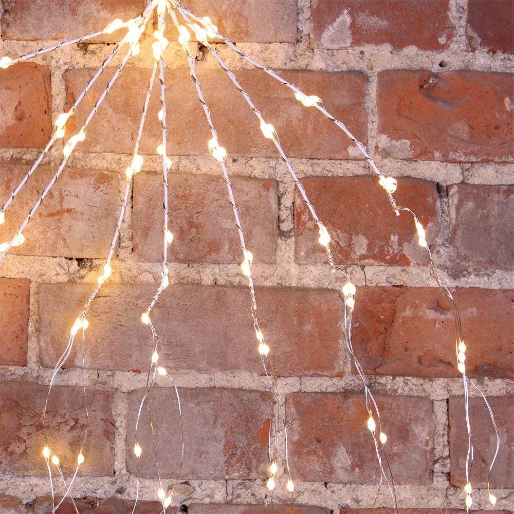 Large Cascade of 288 LED Lights