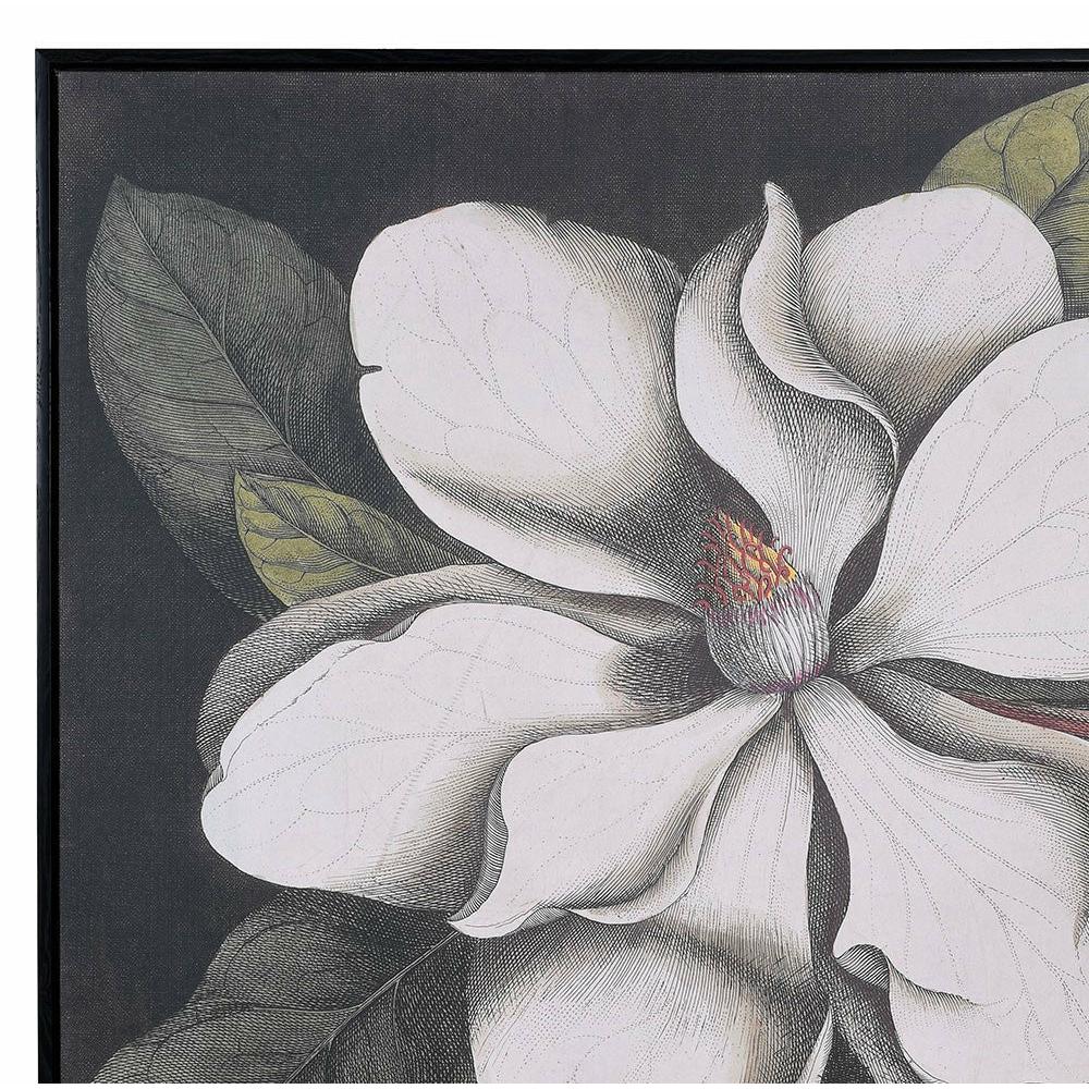 Large Vintage Style Magnolia Picture