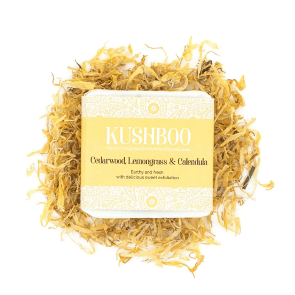 Lemongrass, Cedarwood, Calendula Soap Bar