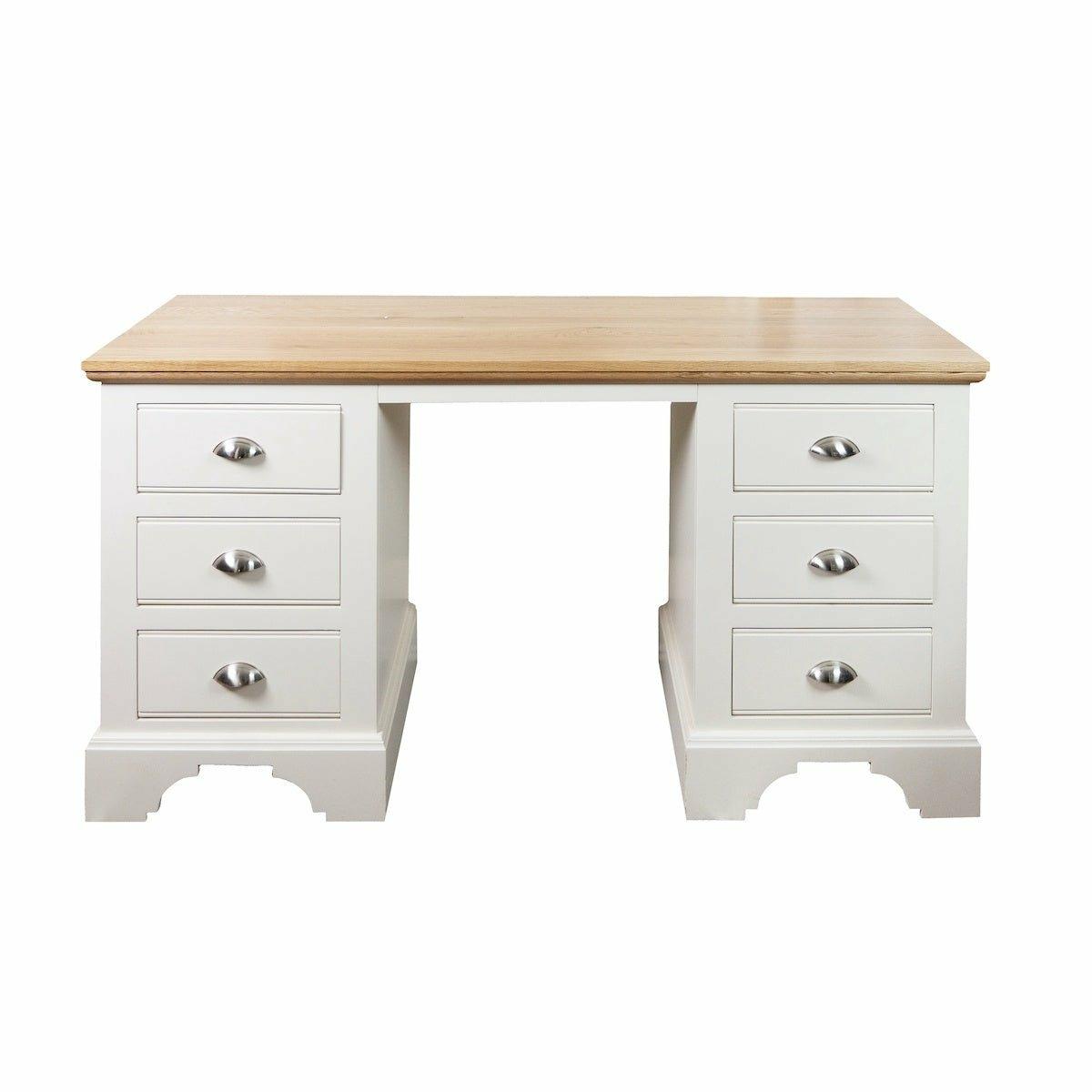 Ludlow Desk-Dressing Table Oak Top / Truffle / Single (3 Drawers),Oak Top / Ivory / Single (3 Drawers),Painted Top / Truffle / Single (3 Drawers),Oak Top / Truffle / Double (6 Drawers),Oak Top / Limestone / Single (3 Drawers),Oak Top / Dior Grey / Single (3 Drawers),Oak Top / Dior Grey / Double (6 Drawers),Oak Top / Ivory / Double (6 Drawers),Painted Top / Limestone / Single (3 Drawers),Painted Top / Ivory / Single (3 Drawers),Oak Top / Limestone / Double (6 Drawers),Painted Top / Truffle / Double (6 Drawer