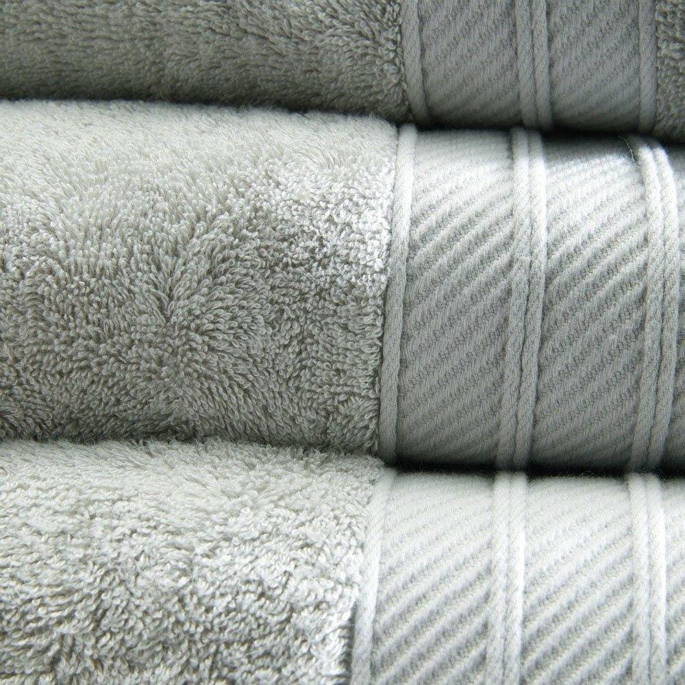 Luxury Grey Bamboo Bath Towels Hand Towel: 50 x 90cm,Face Cloth: 30 x 30cm,Bath Towel: 70 x 125cm,Bath Sheet: 150 x 100cm