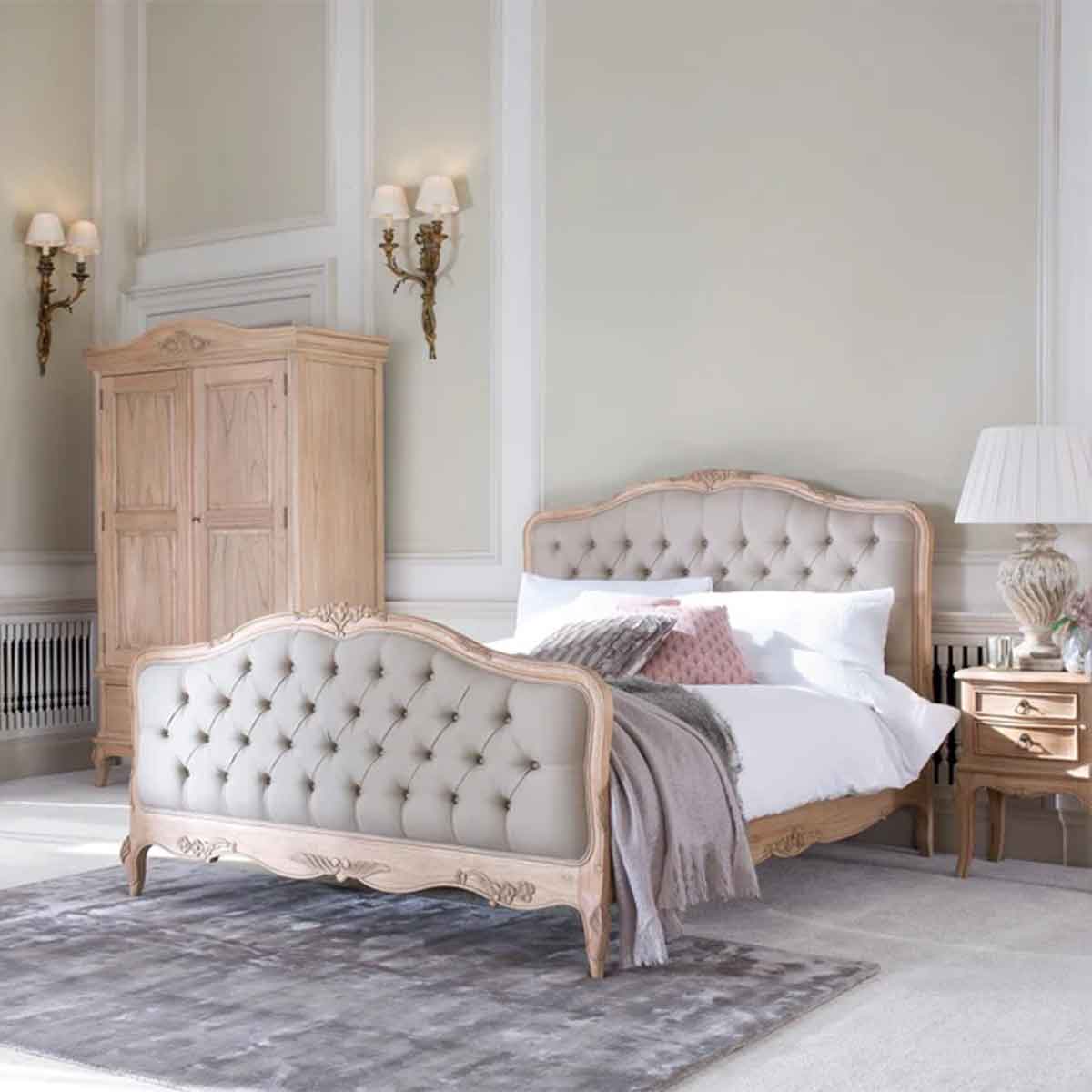 Lyon 2 Drawer Bedside