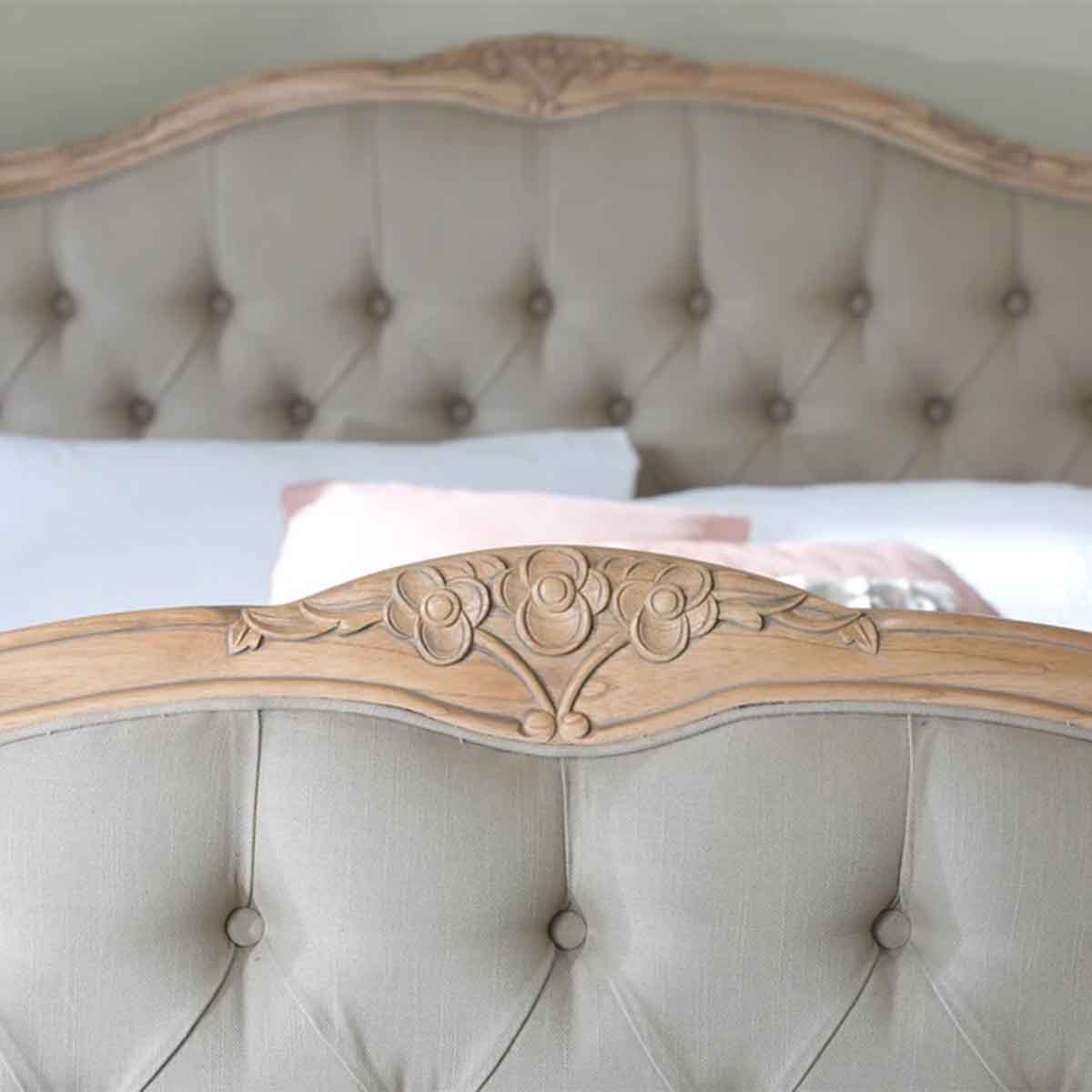 Lyon Upholstered Bedstead Double (4'6"),Kingsize (5ft),Super King (6ft)