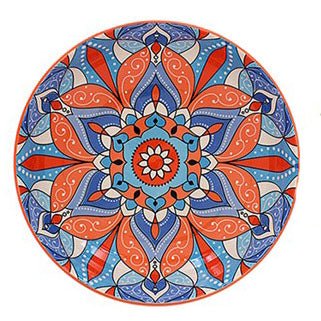 Mediterranean Ceramic Bowl, Large