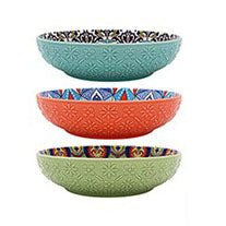 Mediterranean Ceramic Bowl, Large